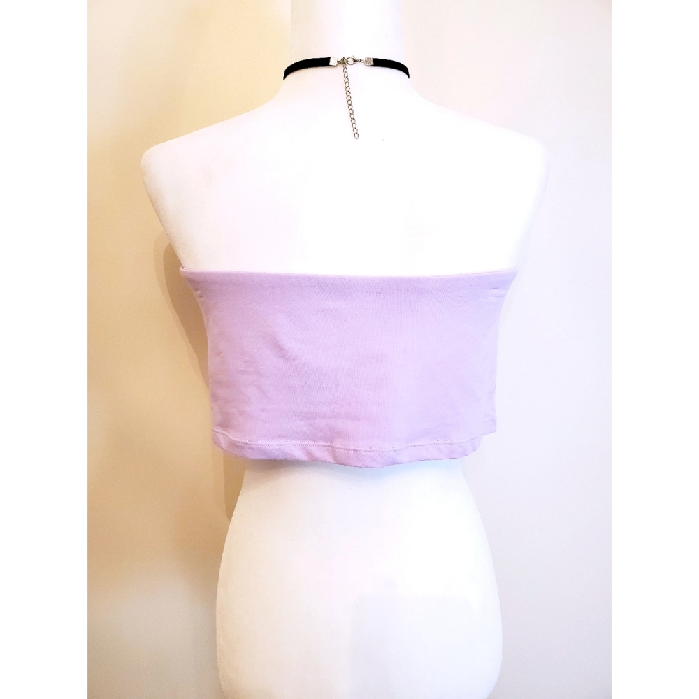 NWOT Aerie Shelf Bra Purple Tube Top XL - Picture 5 of 8